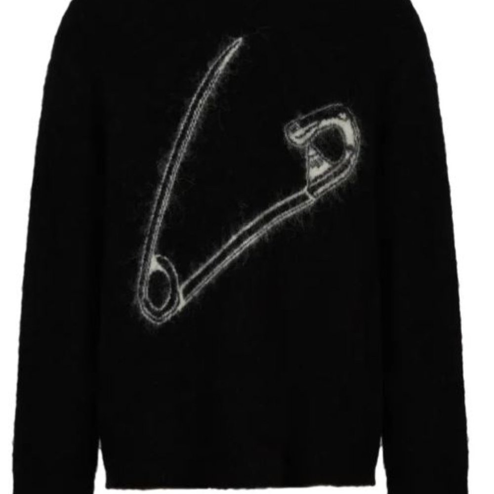 All Saints Eraze Alpaca & Wool Blend Crewneck Sweater